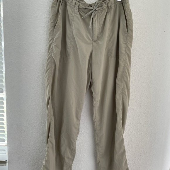 Patagonia sand drawstring hiking pants women's sz 8 - Picture 7 of 10